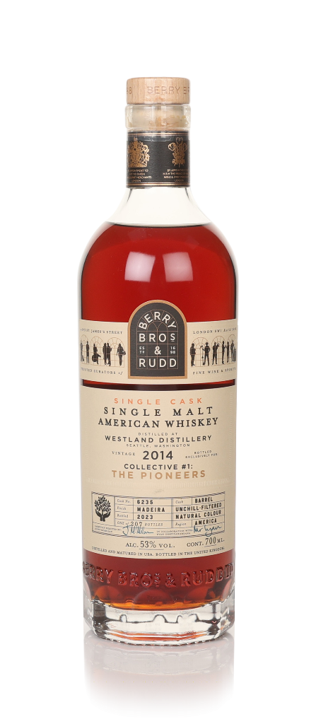 Westland 2014 (bottled 2023) (cask 6235) - Collective #1: The Pioneers (Berry Bros. & Rudd) 70cl product image