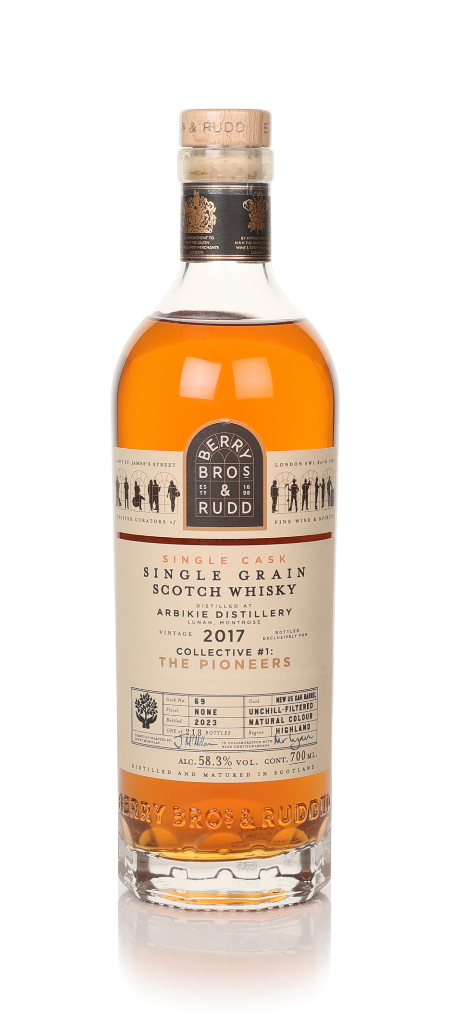 Arbikie 2017 (bottled 2023) (cask 69) - Collective #1: The Pioneers (Berry Bros. & Rudd) 70cl product image