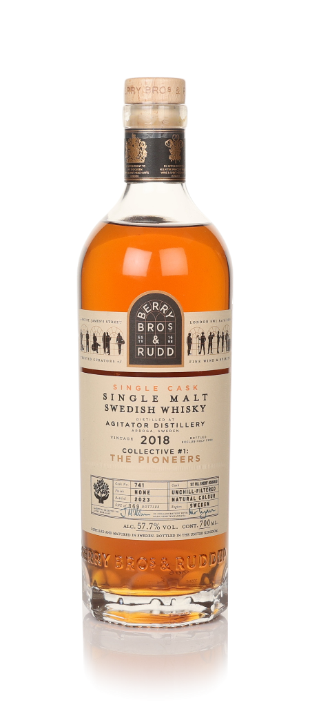 Agitator 2018 (bottled 2023) (cask 741) - Collective #1: The Pioneers (Berry Bros. & Rudd) 70cl product image
