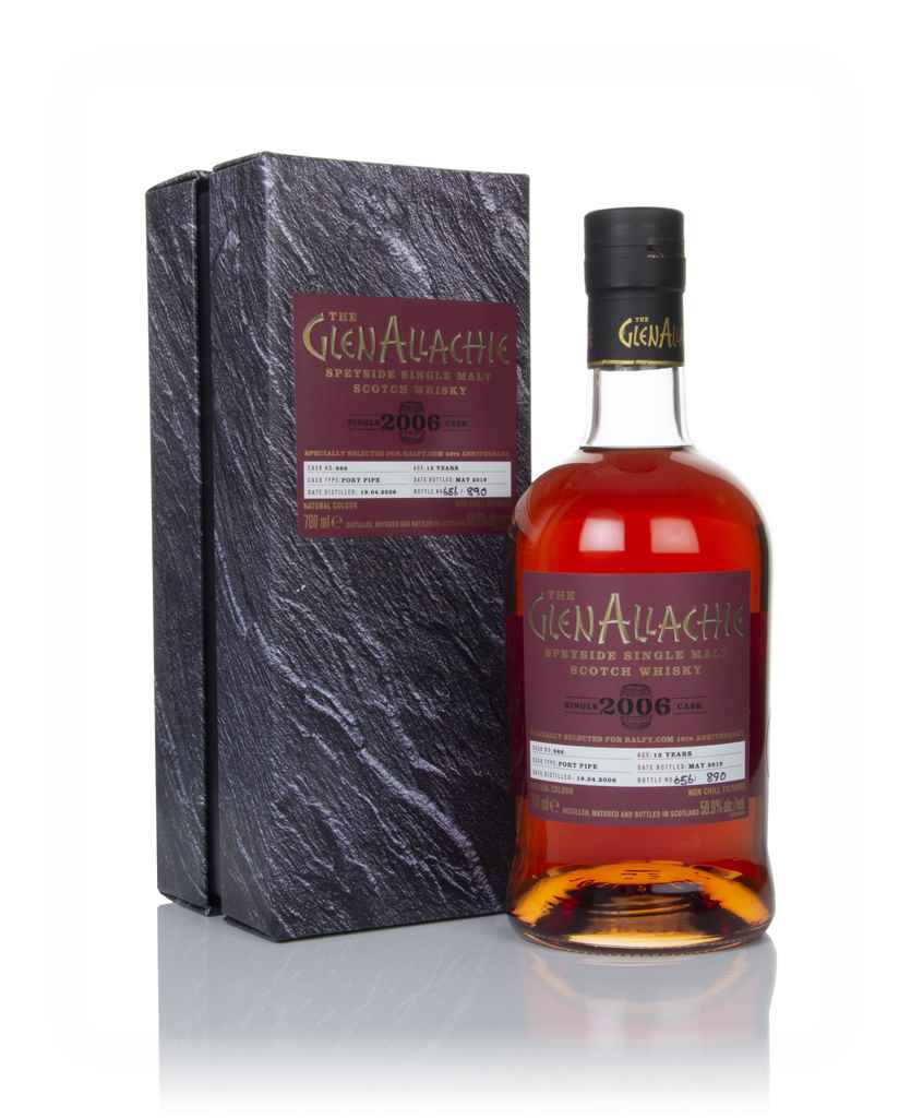 GlenAllachie 13 Year Old 2006 (cask 866) -  Ralfy.com 10th Anniversary 70cl product image