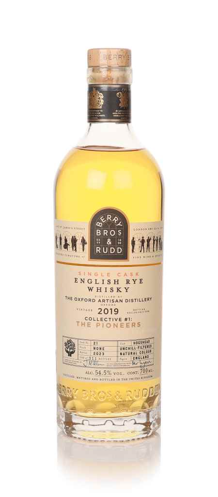 The Oxford Artisan Distillery 2019 (bottled 2023) (cask 21) - Collective #1: The Pioneers (Berry Bros. & Rudd) 70cl product image