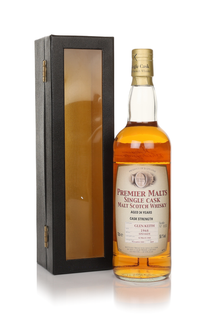 Glen Keith 34 Year Old 1968 Premier Malts 70cl product image