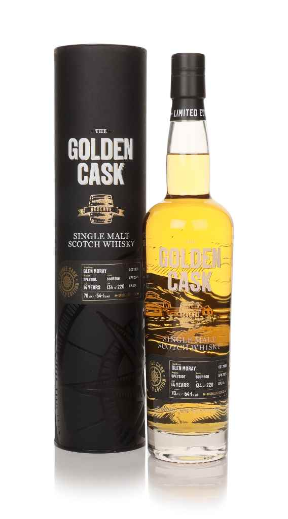 Glen Moray 14 Year Old 2008 (cask CM304) - The Golden Cask (House of MacDuff) 70cl product image