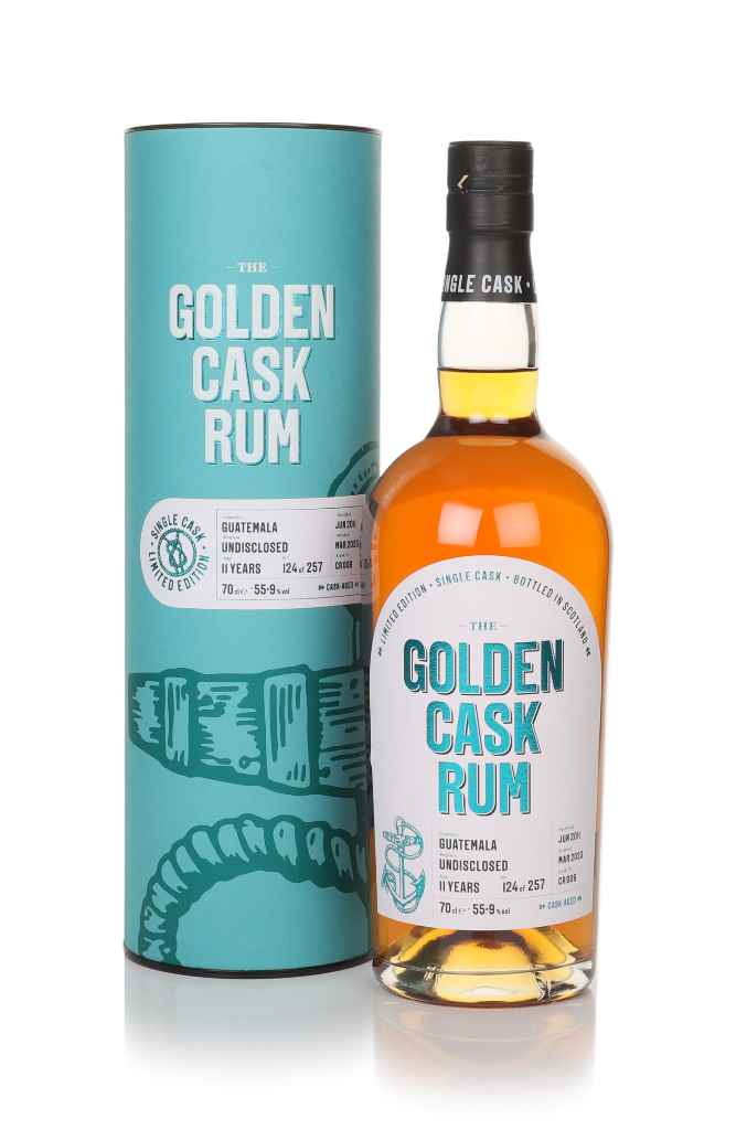 Guatemala 11 Year Old 2011 (cask CR006) - The Golden Cask Rum (House of MacDuff) 70cl product image