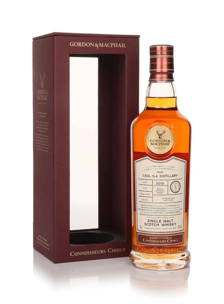 Caol Ila 12 Year Old 2010 (batch 23/044) - Connoisseurs Choice (Gordon & MacPhail) 70cl product image