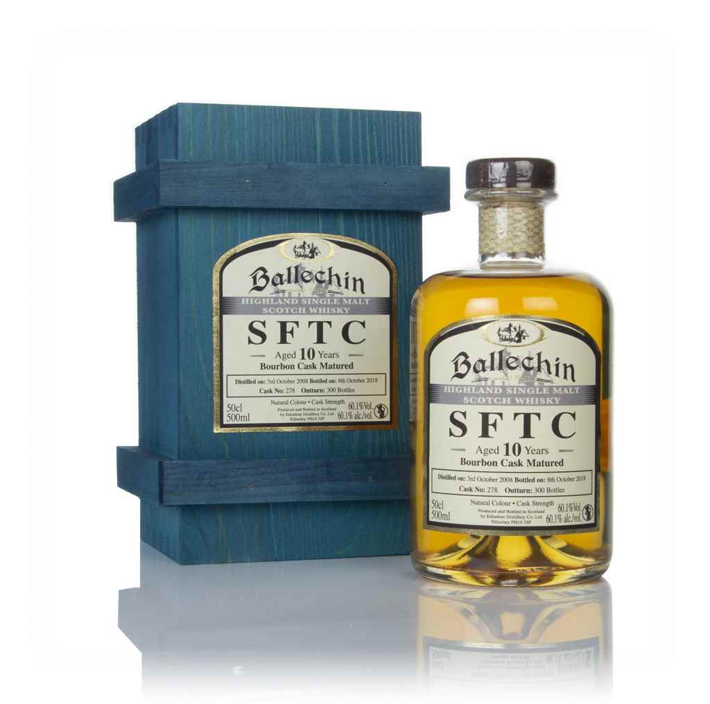 Ballechin 10 Year Old 2008 (cask 278) - Straight From The Cask 50cl product image