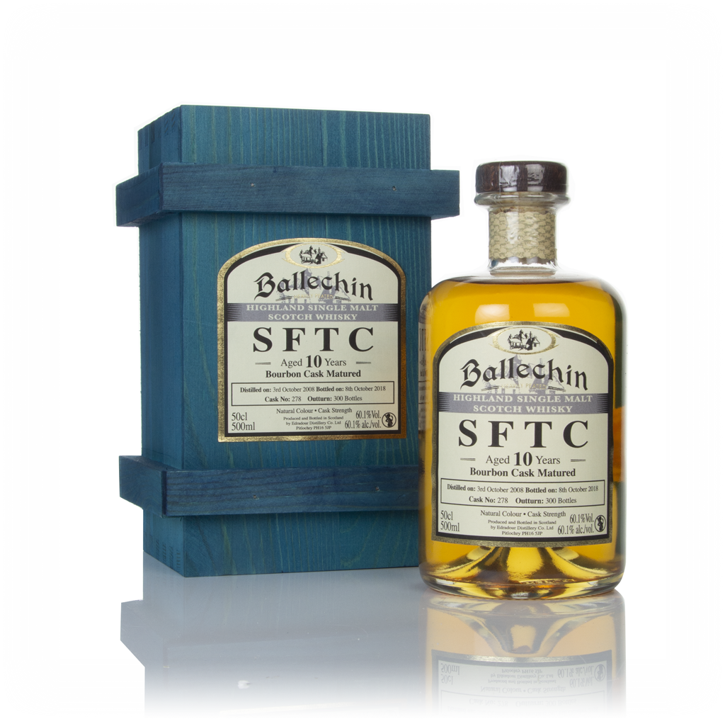 Ballechin 10 Year Old 2008 (cask 278) - Straight From The Cask 50cl product image