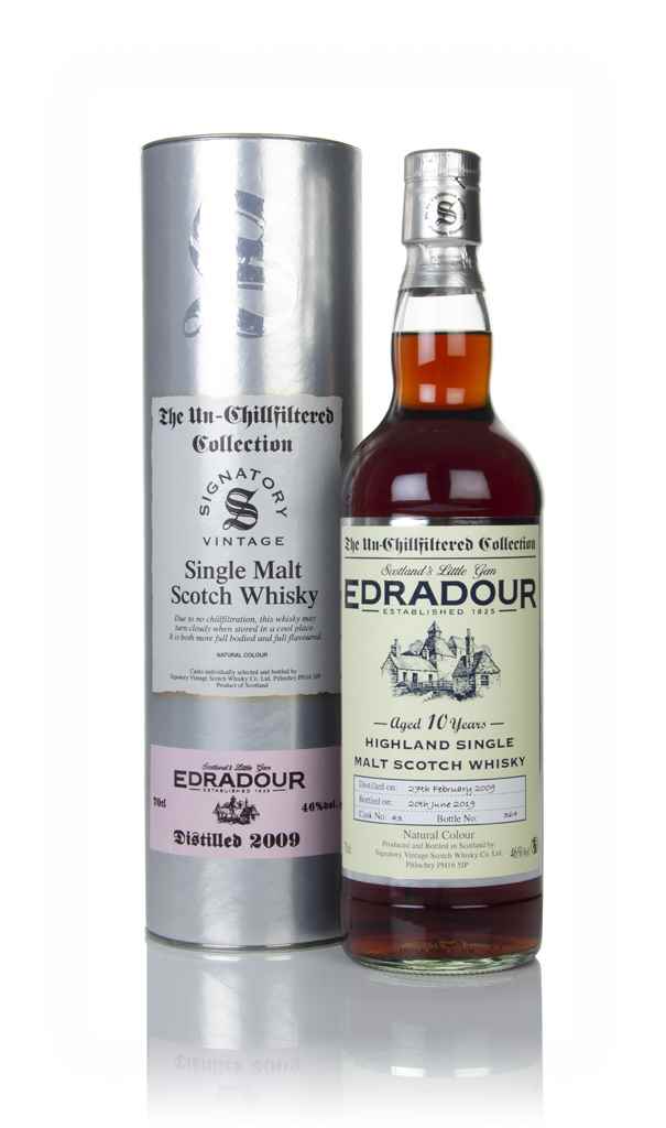 Edradour 10 Year Old 2009 (cask 43) - Un-Chillfiltered Collection (Signatory) 70cl product image