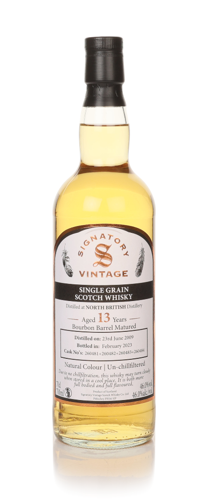 North British 13 Year Old 2009 (cask 260481, 260482 & 260484) (Signatory) 70cl product image