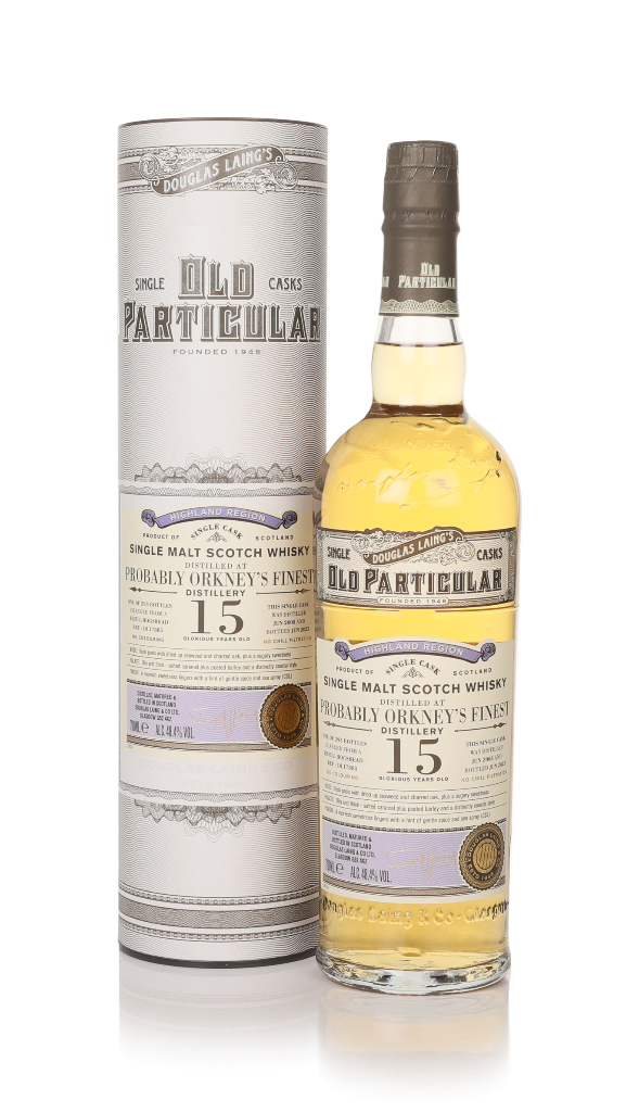Probably Orkney's Finest Distillery 15 Year Old 2008 (cask 17885) - Old Particular (Douglas Laing) 70cl product image