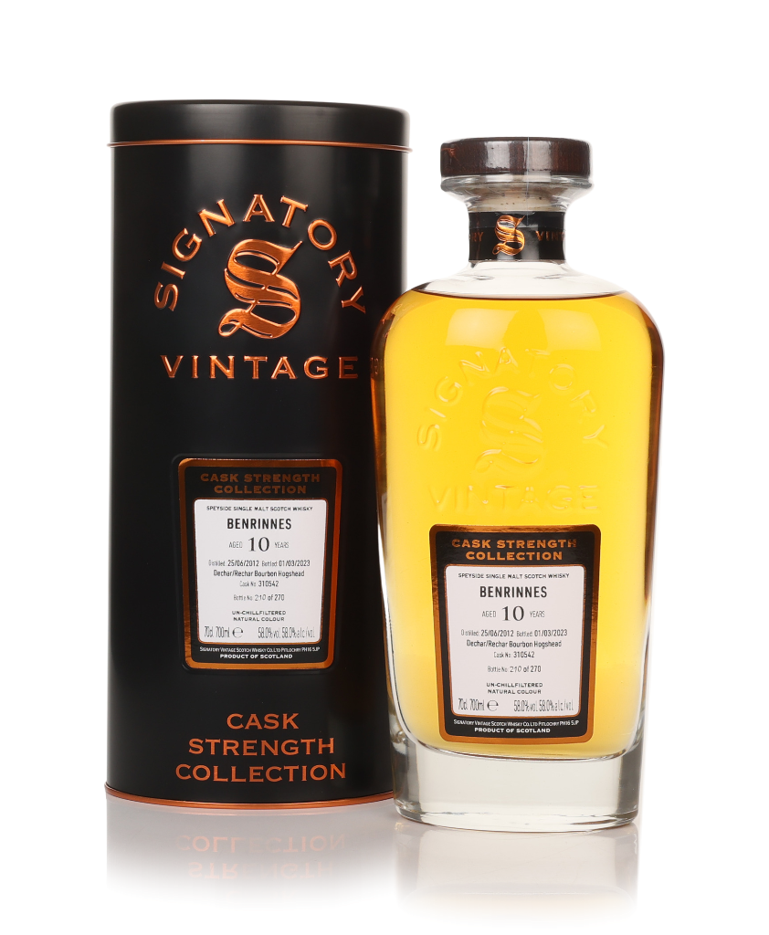 Benrinnes 10 Year Old 2012 (cask 310542) - Cask Strength Collection (Signatory) 70cl product image