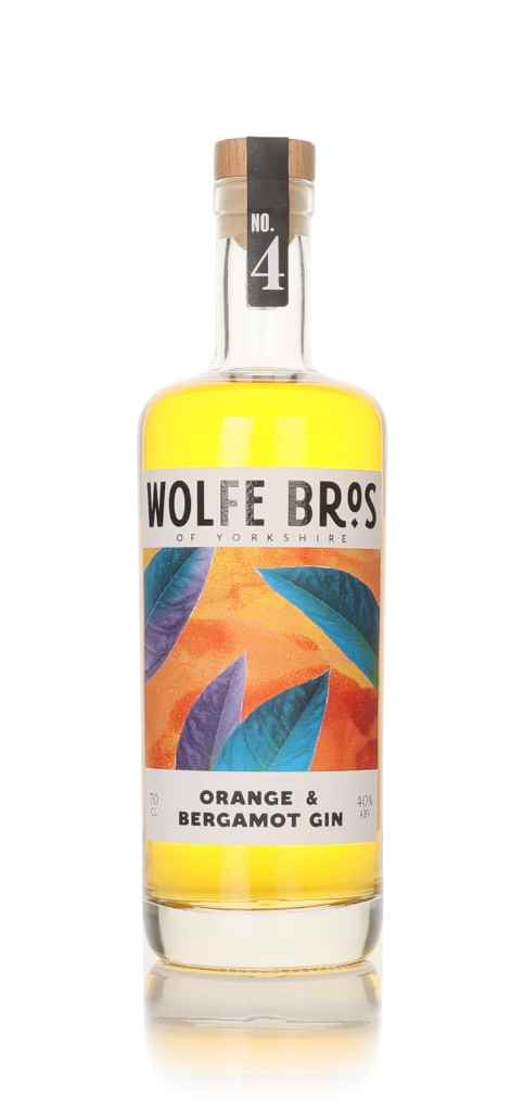 Wolfe Bros Orange & Bergamot Gin 70cl product image