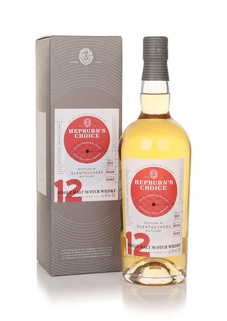 Glentauchers 12 Year Old 2010 - Hepburn's Choice 70cl product image