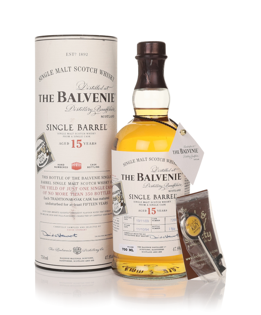 Balvenie 15 Year Old 1994 (cask 7266) Single Barrel - Loch & Key 70cl product image
