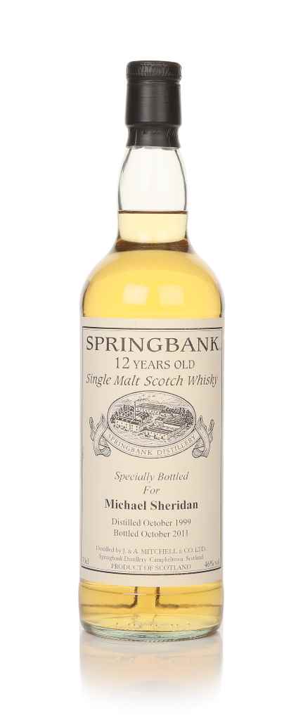Springbank 12 Year Old 1999 (bottled for Michael Sheridan) 70cl product image