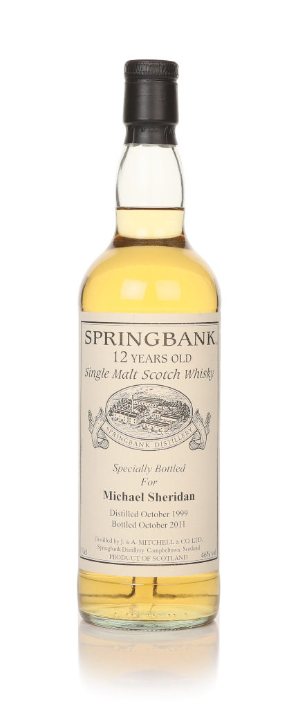Springbank 12 Year Old 1999 (bottled for Michael Sheridan) 70cl product image