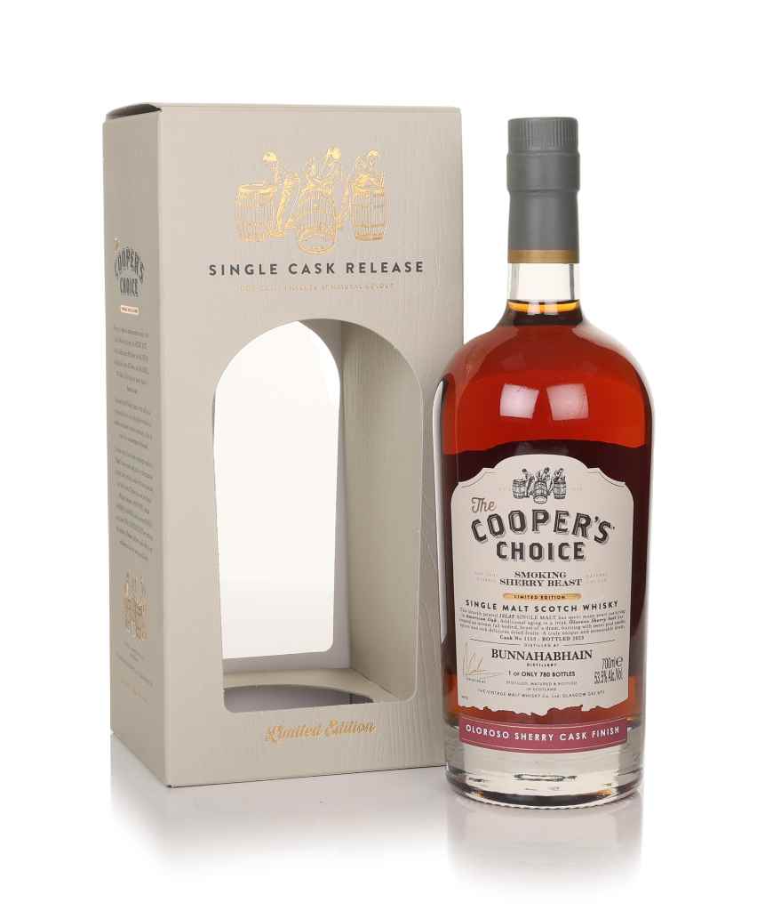 Bunnahabhain Smoking Sherry Beast (cask 1153) (bottled 2023) - The Cooper's Choice (The Vintage Malt Whisky Co.) 70cl product image