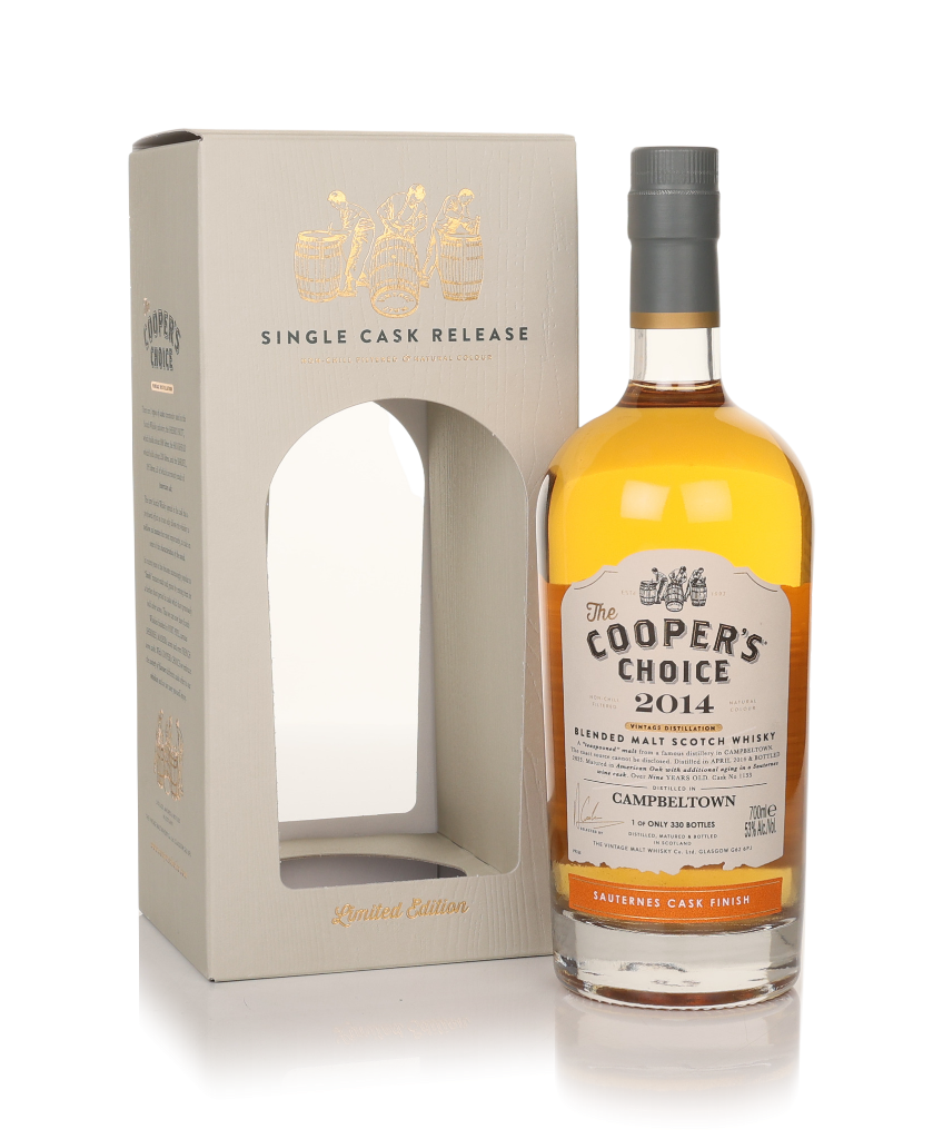 Campbeltown 9 Year Old 2014 (cask 1133) - The Cooper's Choice (The Vintage Malt Whisky Co.) 70cl product image