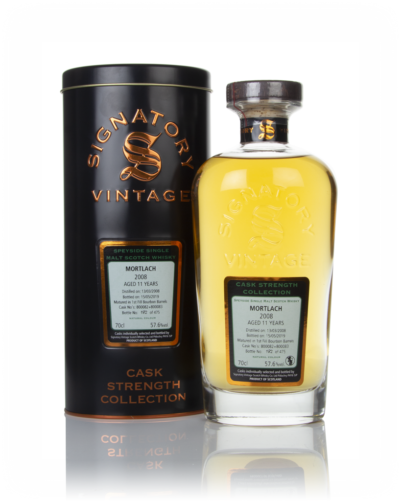 Mortlach 11 Year Old 2008 (casks 800082 & 800083) - Cask Strength Collection (Signatory) 70cl product image