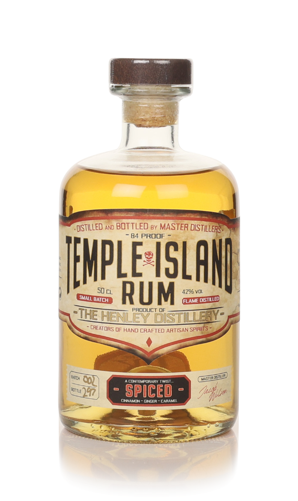 Temple Island Spiced Rum 50cl product image