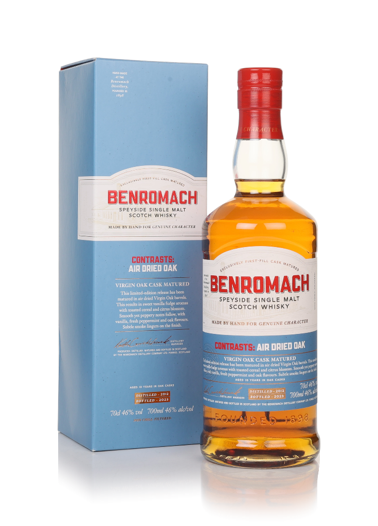 Benromach 10 Year Old 2012 - Virgin Oak Air Dried 70cl product image