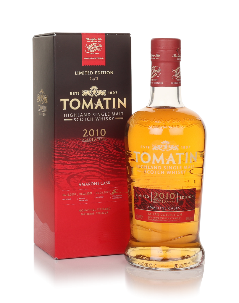 Tomatin 12 Year Old 2010 Italian Collection - Amarone Cask 70cl product image