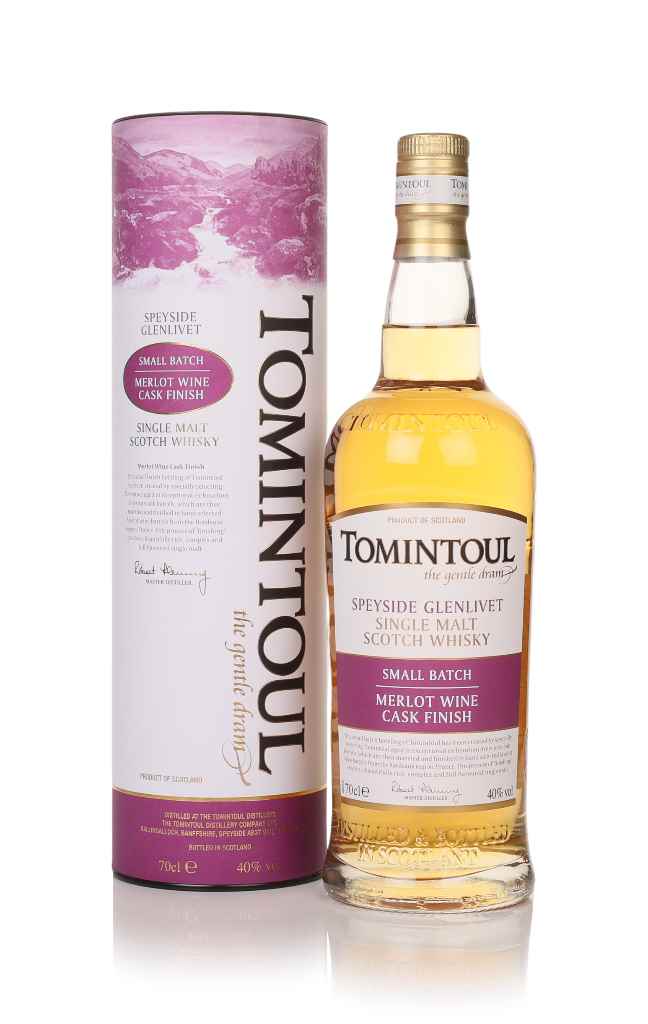 Tomintoul Merlot Wine Cask Finish 70cl product image