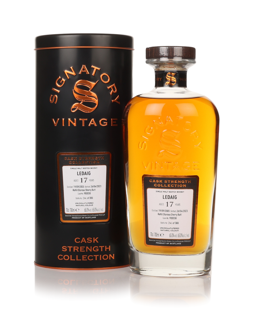 Ledaig 17 Year Old 2005 (cask 900038) - Cask Strength Collection (Signatory) 70cl product image
