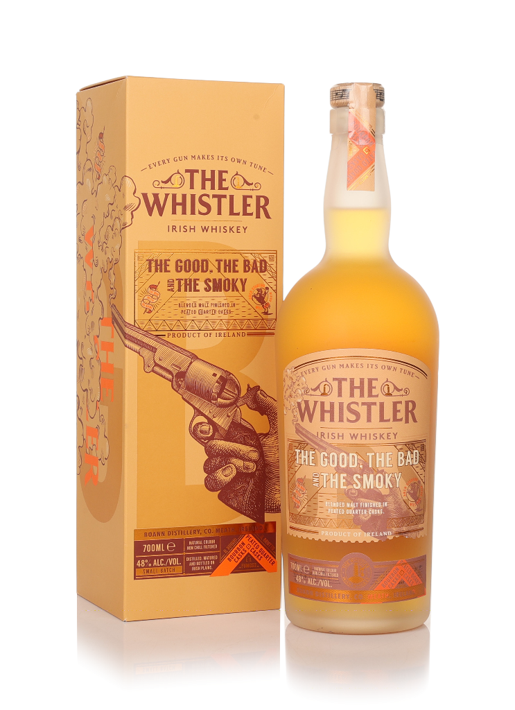 The Whistler The Good, The Bad And The Smoky Irish Whiskey 70cl product image