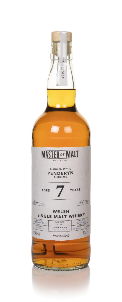 Penderyn 7 Year Old 2012 Single Cask (Master of Malt) 70cl product image