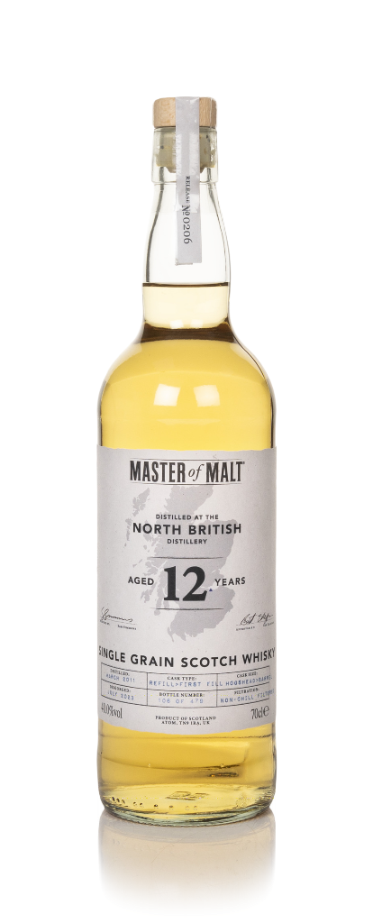 North British 12 Year Old 2011 (Master of Malt) 70cl product image