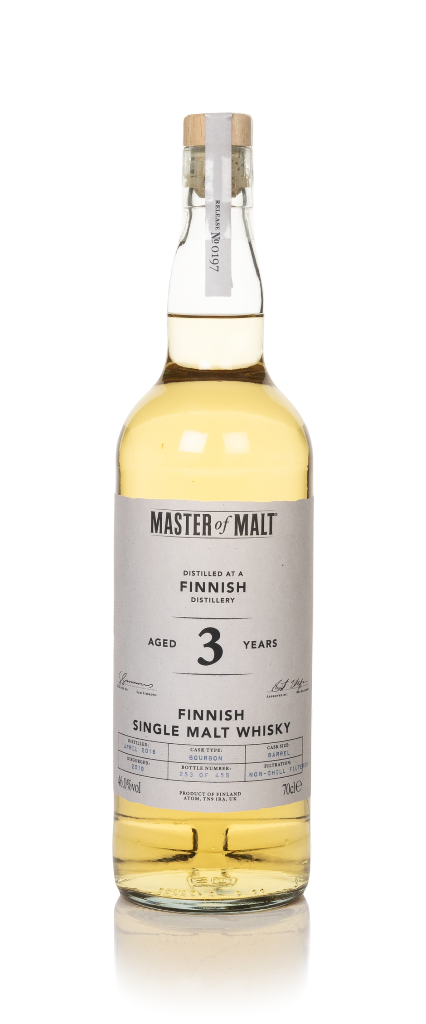 Finnish Single Malt 3 Year Old 2016 (Master of Malt) 70cl product image