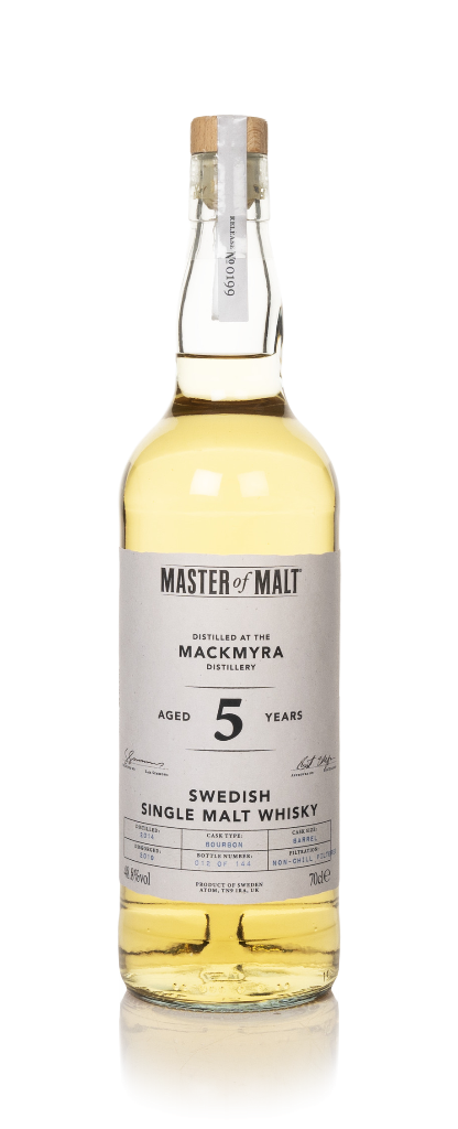 Mackmyra 5 Year Old 2014 (Master of Malt) 70cl product image