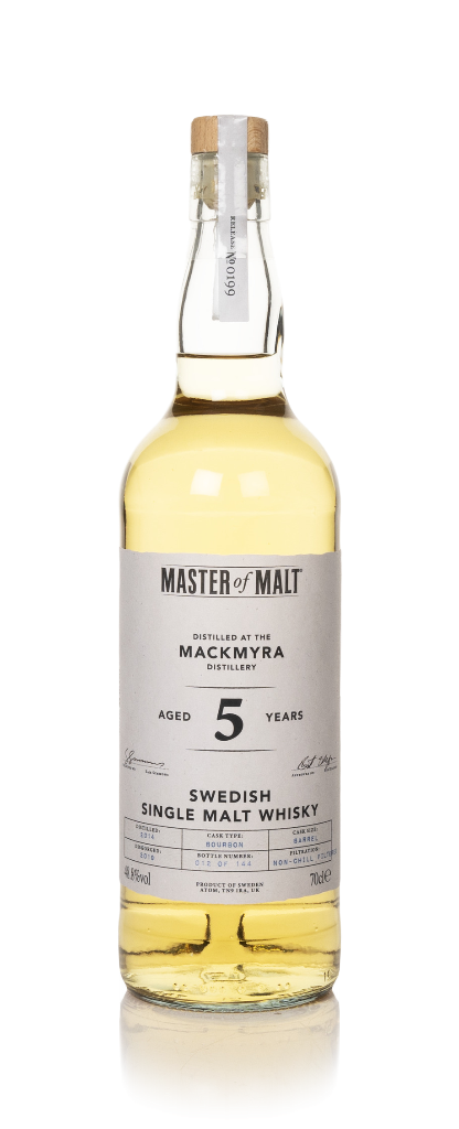 Mackmyra 5 Year Old 2014 (Master of Malt) 70cl product image