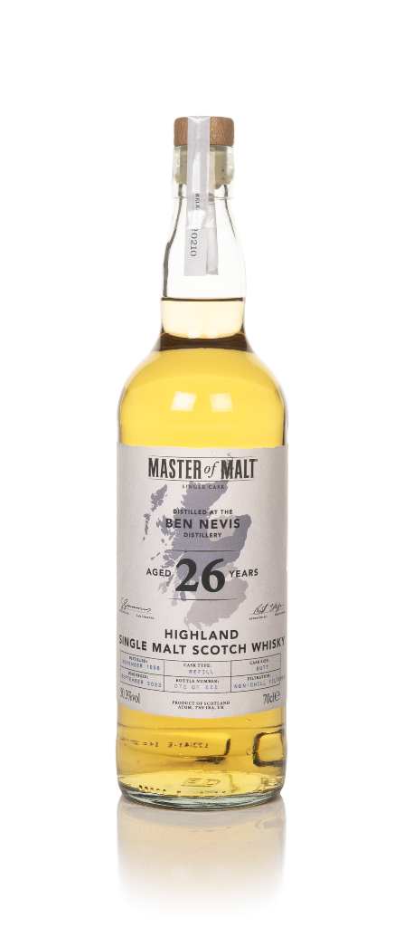 Ben Nevis 26 Year Old 1996 Single Cask (Master of Malt) 70cl product image