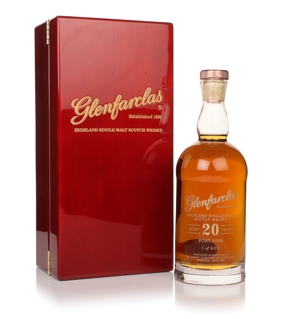 Glenfarclas 20 Year Old Port Pipe 70cl product image