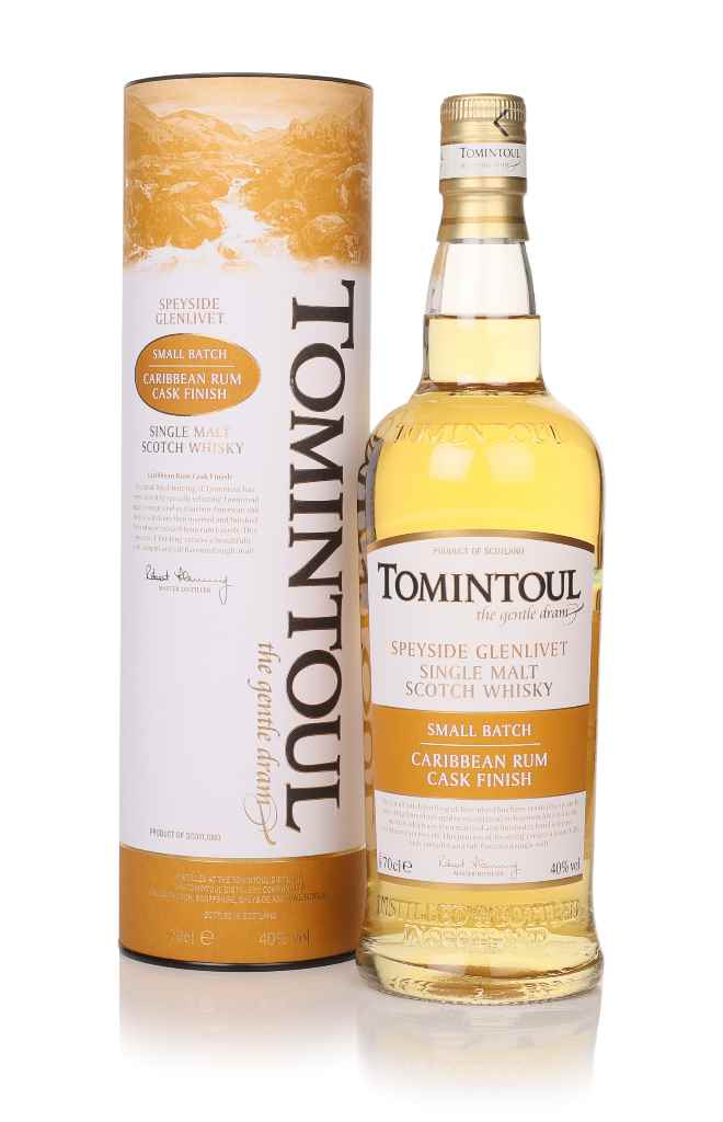Tomintoul Caribbean Rum Cask Finish 70cl product image