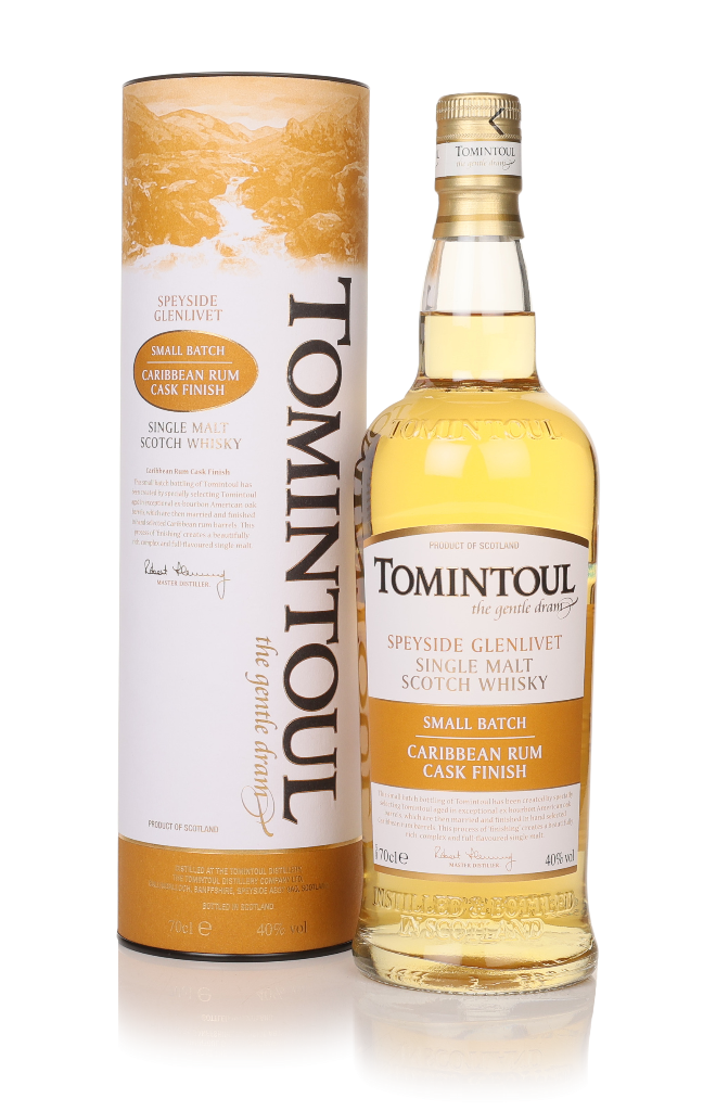 Tomintoul Caribbean Rum Cask Finish 70cl product image