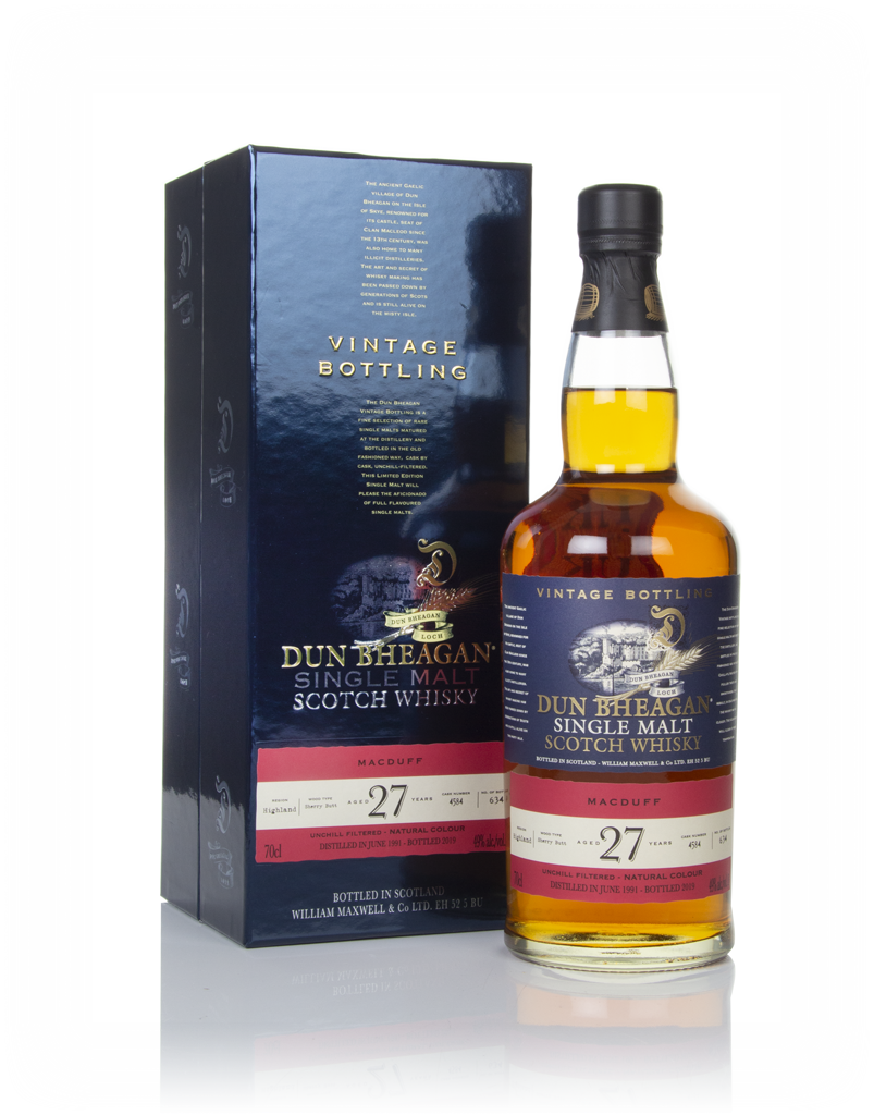 Macduff 27 Year Old 1991 (cask 4584) - Dun Bheagan (Ian Macleod) 70cl product image