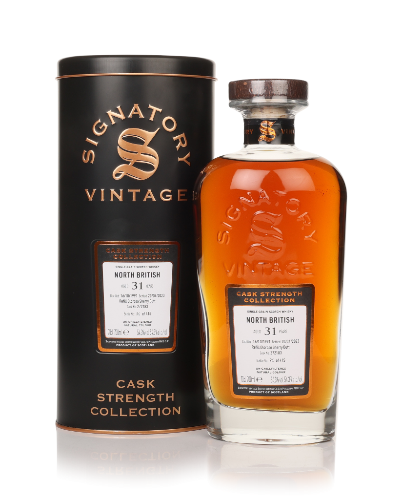 North British 31 Year Old 1991 (cask 272183) - Cask Strength Collection (Signatory) 70cl product image