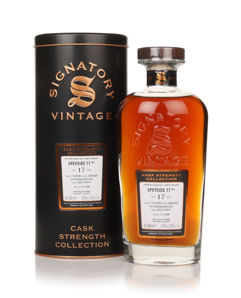 Secret Speyside 17 Year Old 2005 (cask DRU 17/A106 #1) - Cask Strength Collection (Signatory) 70cl product image