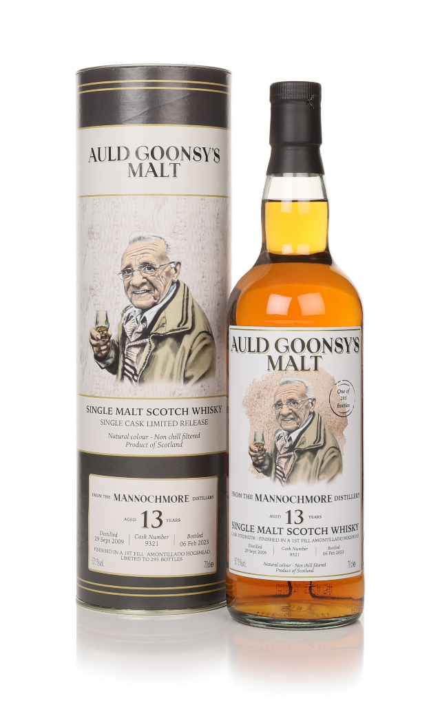 Mannochmore 13 Year Old 2009 (cask 9321) - Auld Goonsy's Malt 70cl product image