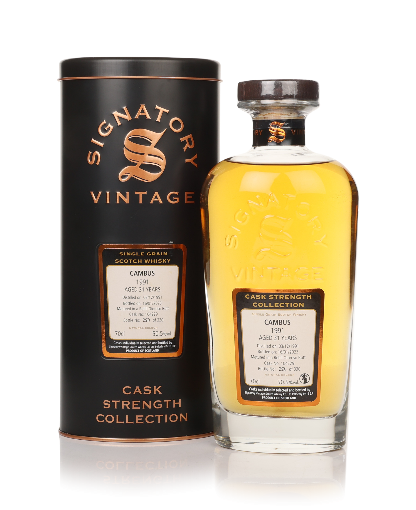 Cambus 31 Year Old 1991 (cask 104229) - Cask Strength Collection (Signatory) 70cl product image