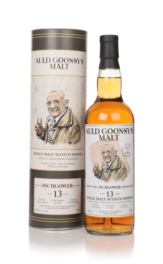 Inchgower 13 Year Old 2009 (cask 811028) - Auld Goonsy's Malt 70cl product image