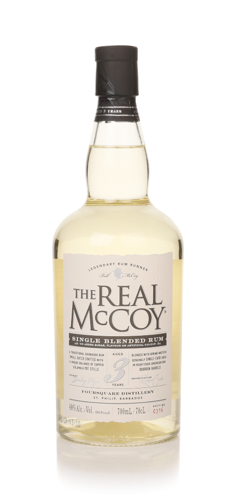 The Real McCoy 3 Year Old Single Blended Rum (40%) 70cl product image