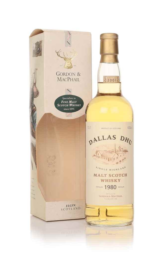 Dallas Dhu 1980 (bottled 2001) - Gordon & MacPhail 70cl product image