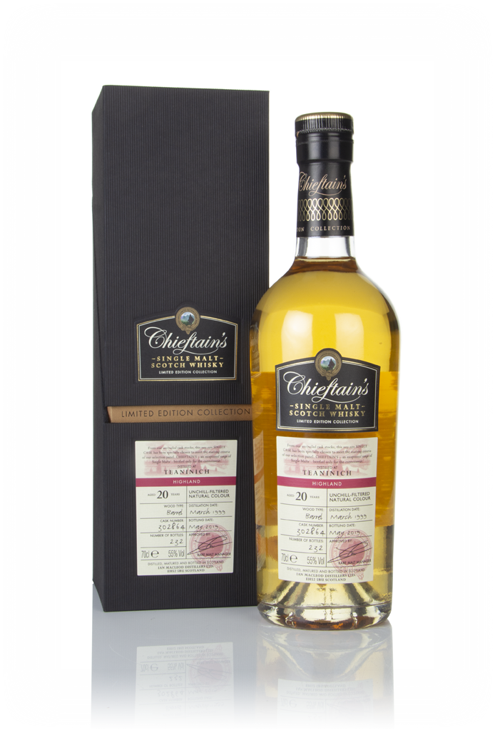 Teaninich 20 Year Old 1999 (cask 302864) - Chieftain's (Ian Macleod) 70cl product image