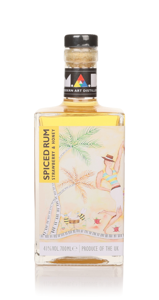 M.A.D Strawberry & Honey Flavoured Spiced Rum 70cl product image