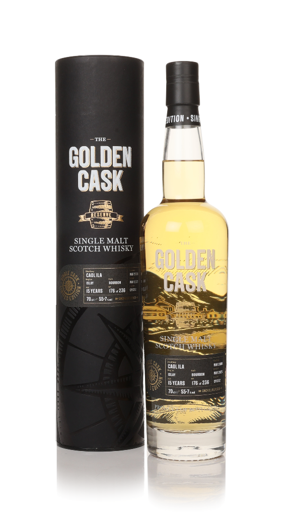 Caol Ila 15 Year Old 2008 (cask CM302) - The Golden Cask (House of MacDuff) 70cl product image