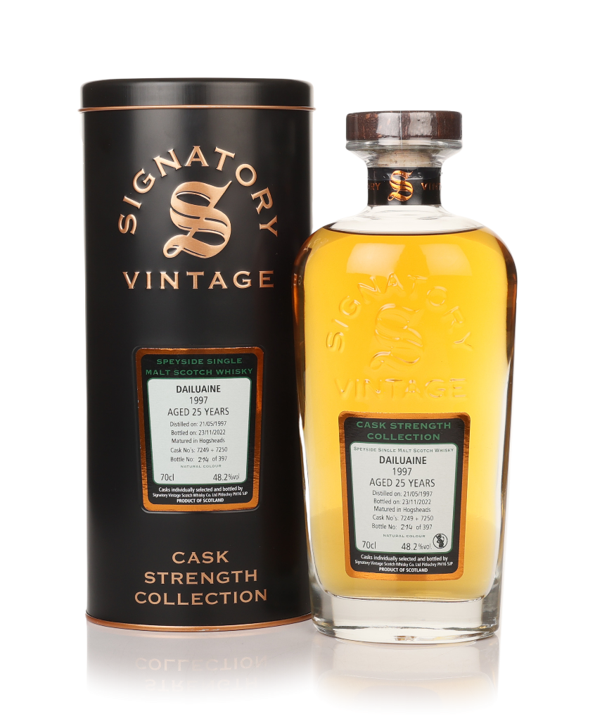 Dailuaine 25 Year Old 1997 (cask 7249 & 7250) - Cask Strength Collection (Signatory) 70cl product image